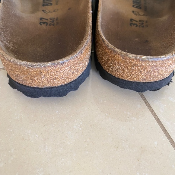 Birkenstock Mayari Birkibuc Toe Loop Buckle Sandals Regular Fit Sz 37 240 L6 M4 - Picture 3 of 14